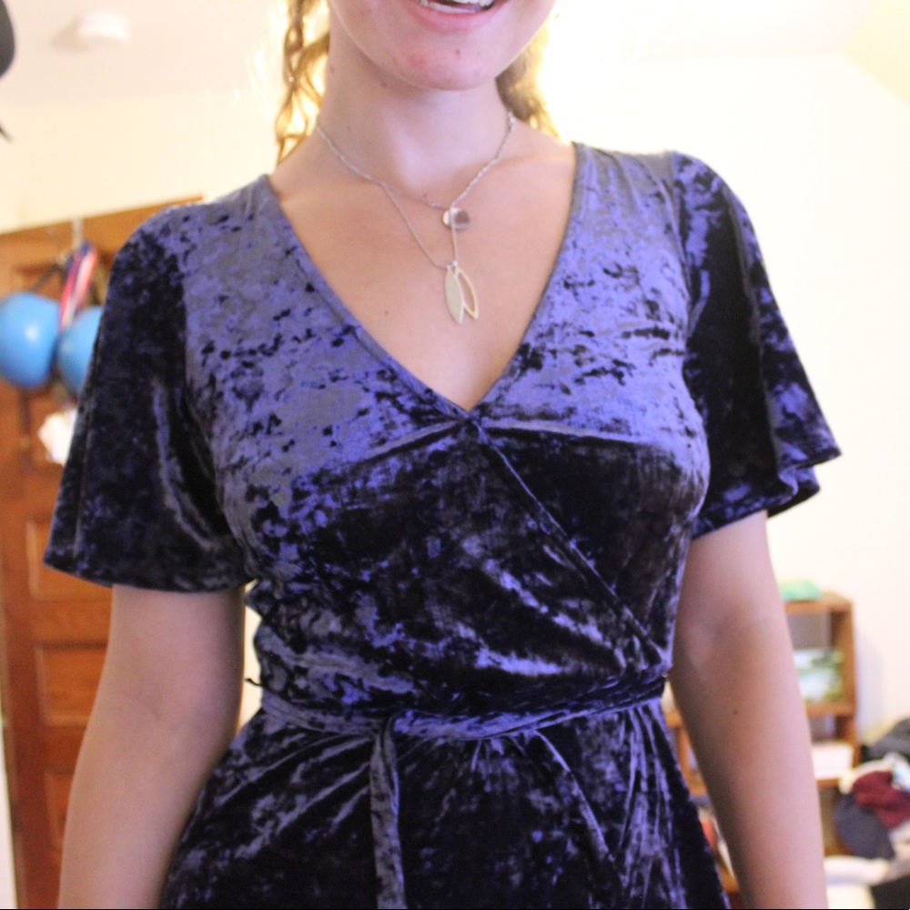 American Eagle Velvety Dress